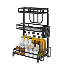 Cargar imagen en el visor de la galería, CONDIMENTERO/ORGANIZADOR DE TRES NIVELES