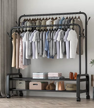 Cargar imagen en el visor de la galería, COLGADOR DOBLE CON COMPARTIMIENTO