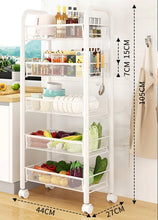 Cargar imagen en el visor de la galería, CARRITO ORGANIZADOR DE 5 NIVELES