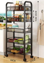 Cargar imagen en el visor de la galería, CARRITO ORGANIZADOR DE 5 NIVELES